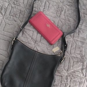 Coach crossbody & wallet